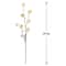 30.5" Cream Pumpkin Stem by Ashland®